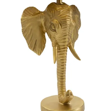 LAMPA STOŁOWA SŁOŃ 32X59 cm